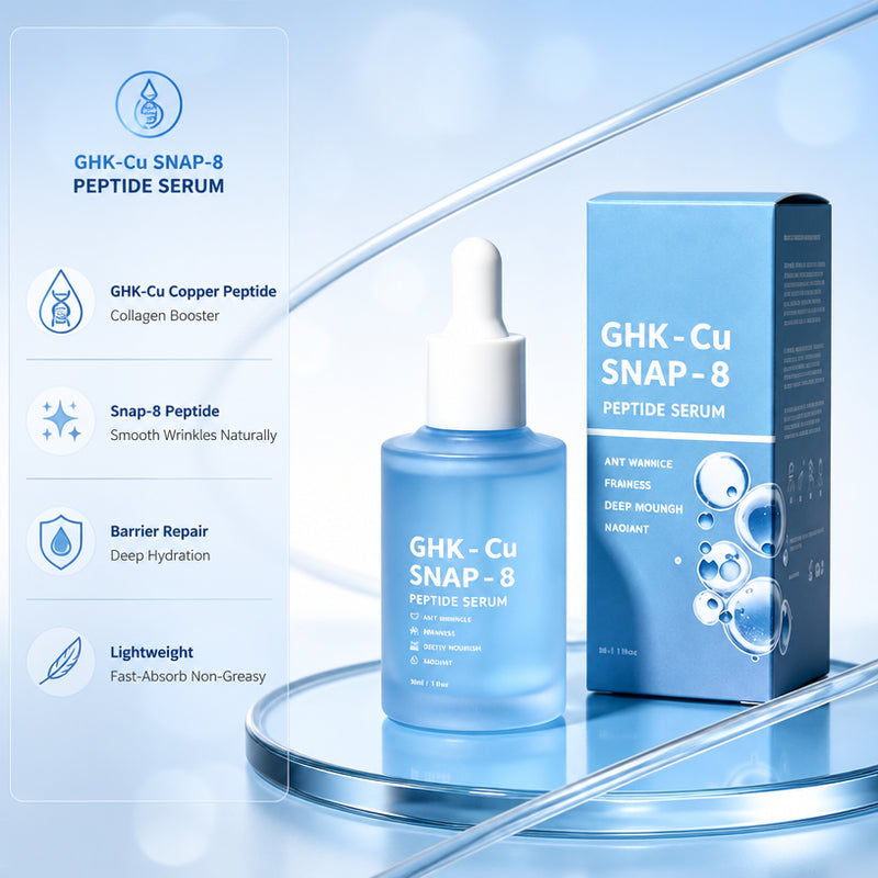 GHK-Cu & Snap-8 Peptide Serum for Firmer Skin