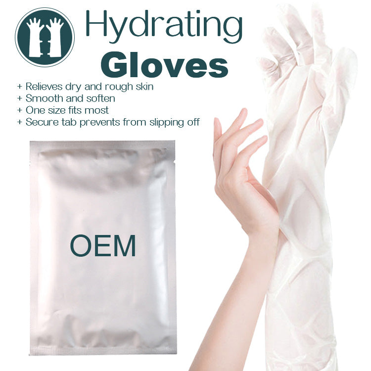 Glove-Style Moisturizing Hand Mask with Collagen