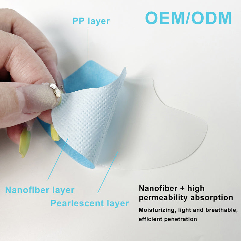 FKY OEM/ODM patch 3-layer structure - PP layer, nanofiber layer, pearlescent layer