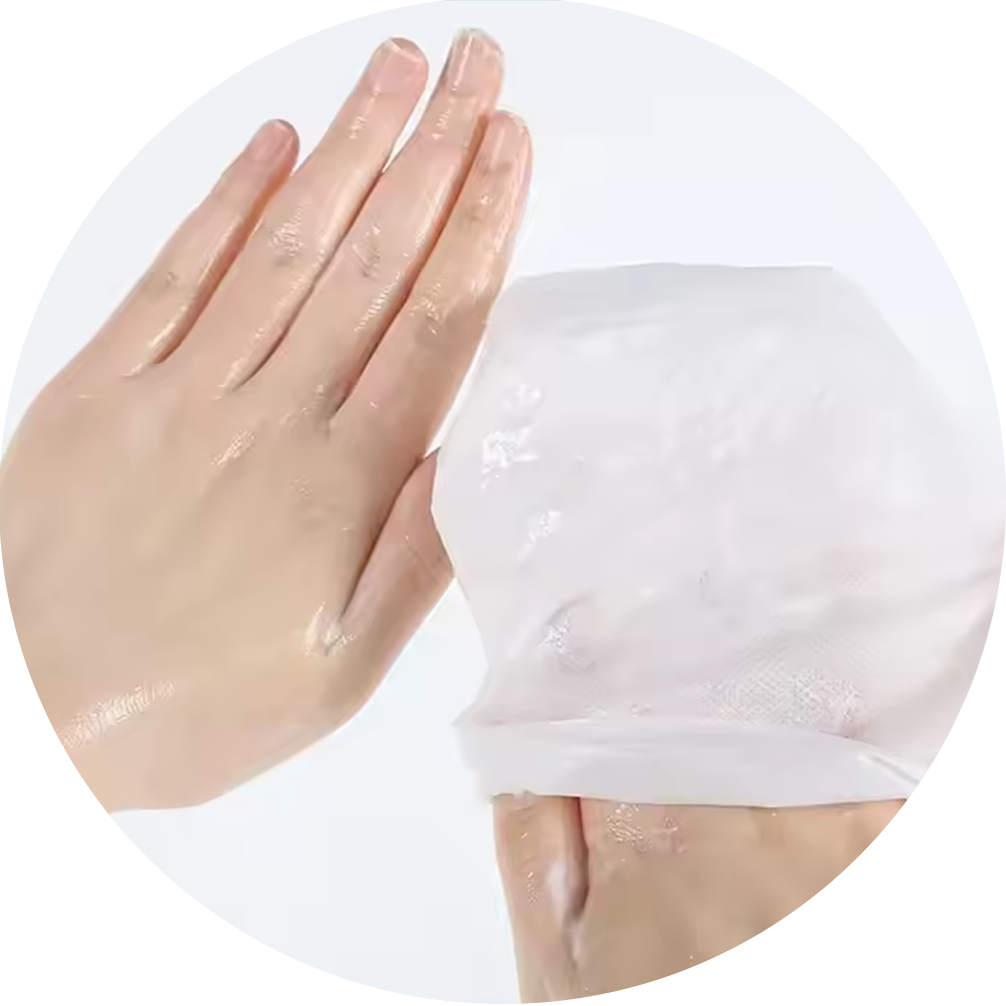 Glove-Style Moisturizing Hand Mask with Collagen