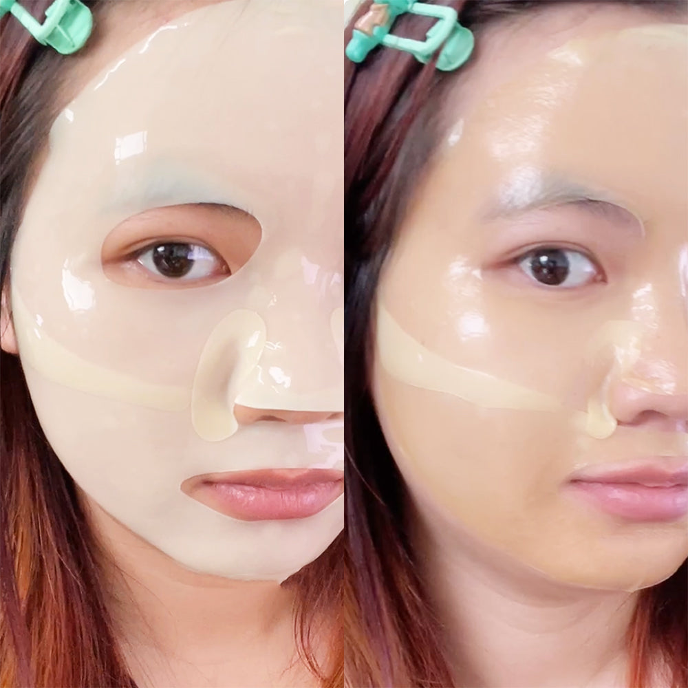 Turmeric Collagen Face Mask – 5D Wrap, Brightening