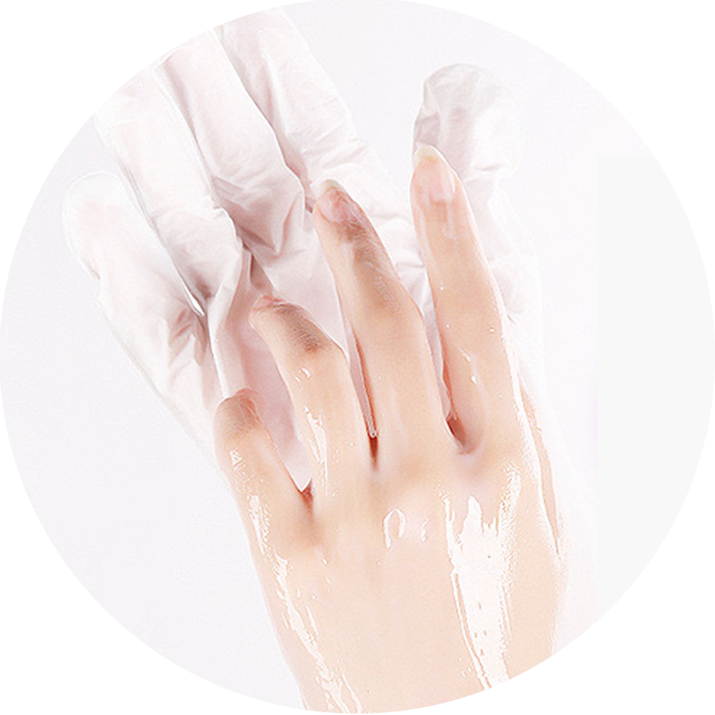 Glove-Style Moisturizing Hand Mask with Collagen