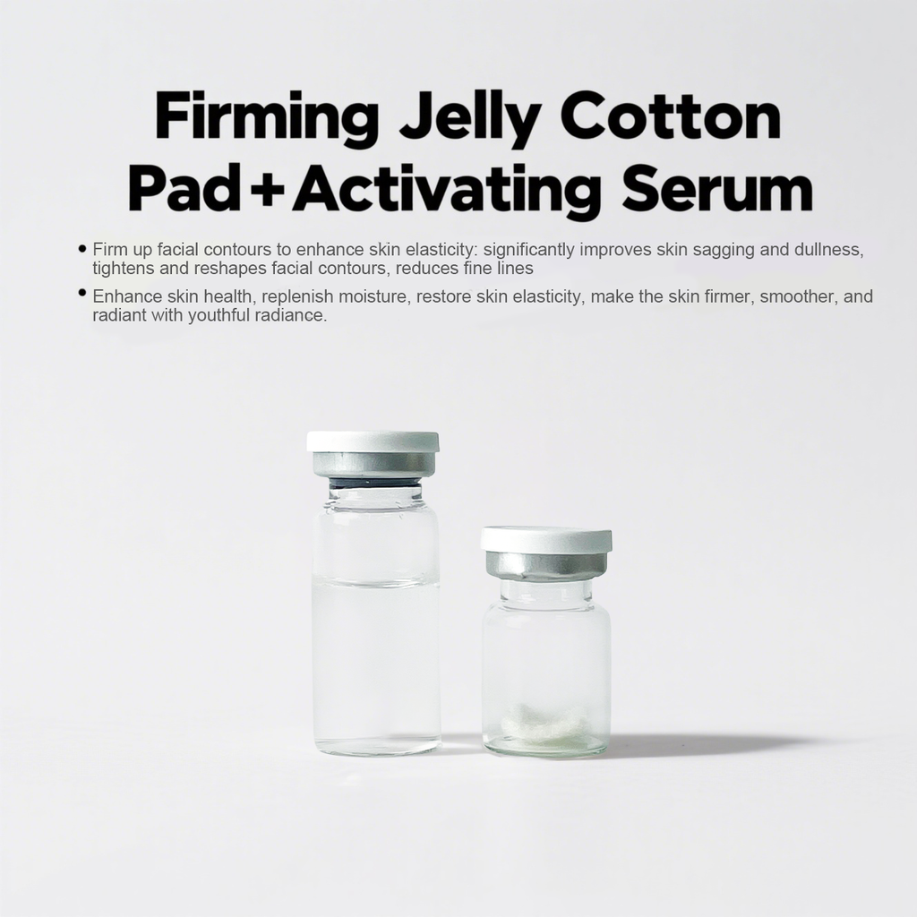 Firming Jelly Cotton Pad & Activating Serum Set