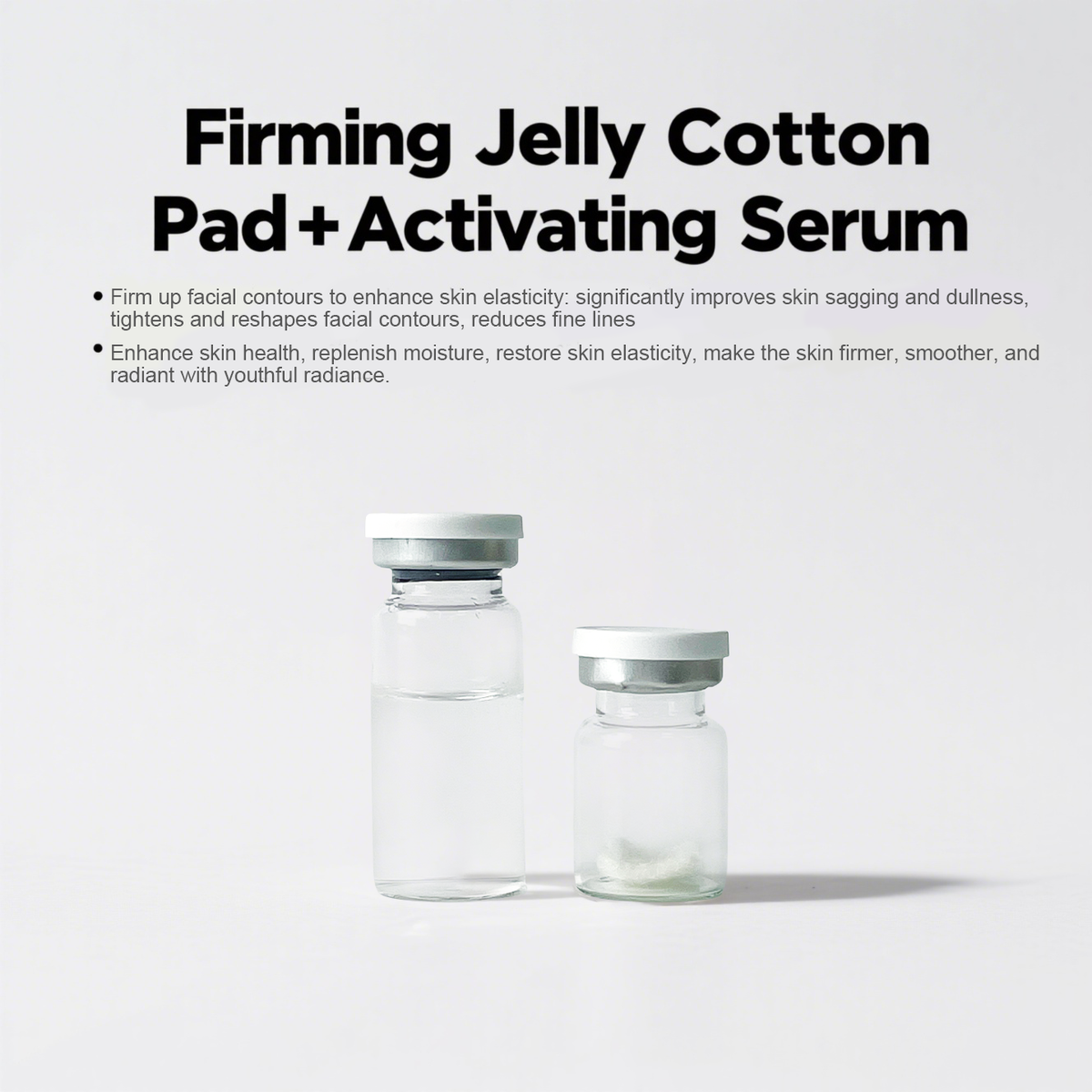 Firming Jelly Cotton Pad & Activating Serum Set