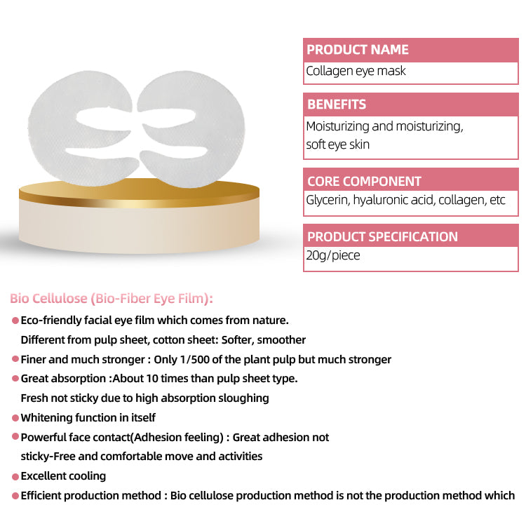 5D Collagen Absorbable Eye Mask with Niacinamide