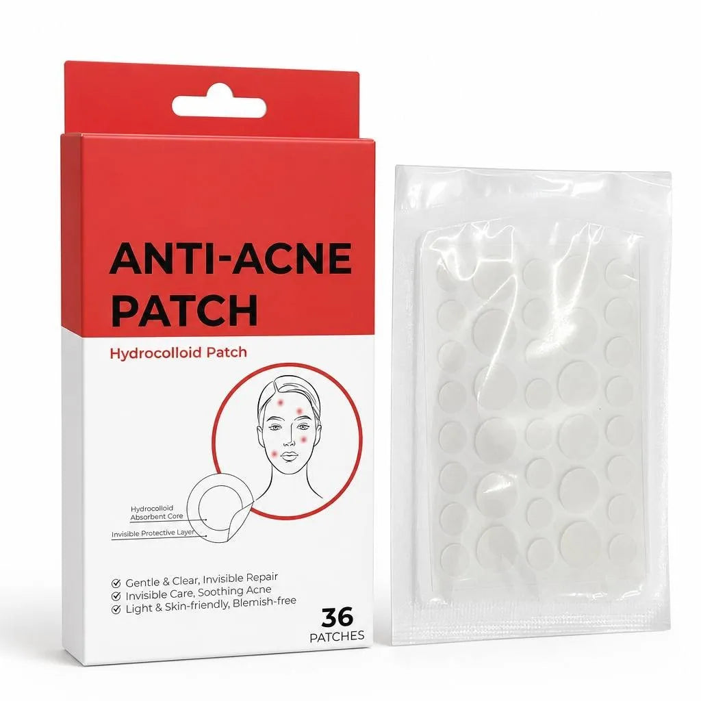 FKY anti-acne hydrocolloid patch retail box, 36 patches