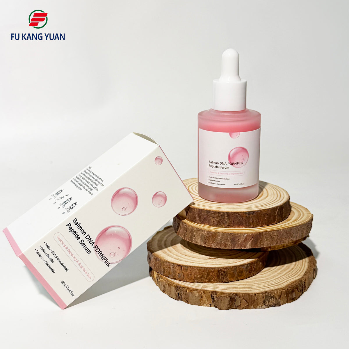 FKY™ Salmon DNA PDRN Pink Peptide Serum — Brightening & Glass Skin Glow (30ml)