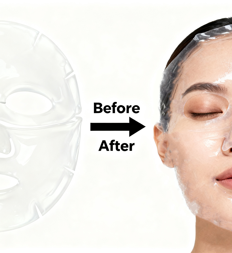 Bio Collagen 3-Zone Mask Set – Face, Eyes & Neck