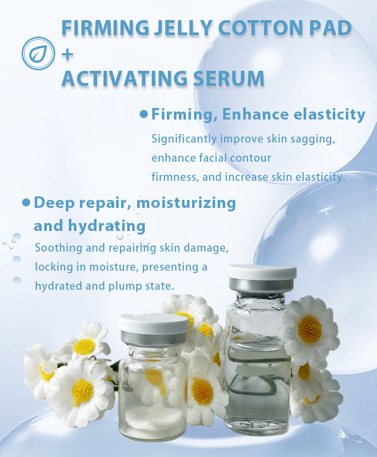 Firming Jelly Cotton Pad & Activating Serum Set