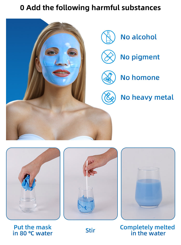Macaron Sheet Mask – Dissolvable Gel, Brightening