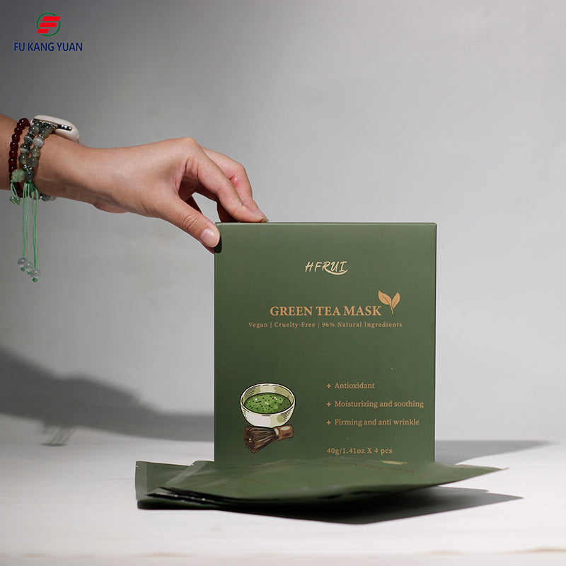 Green Tea Collagen Facial Mask – Firming & Soothing