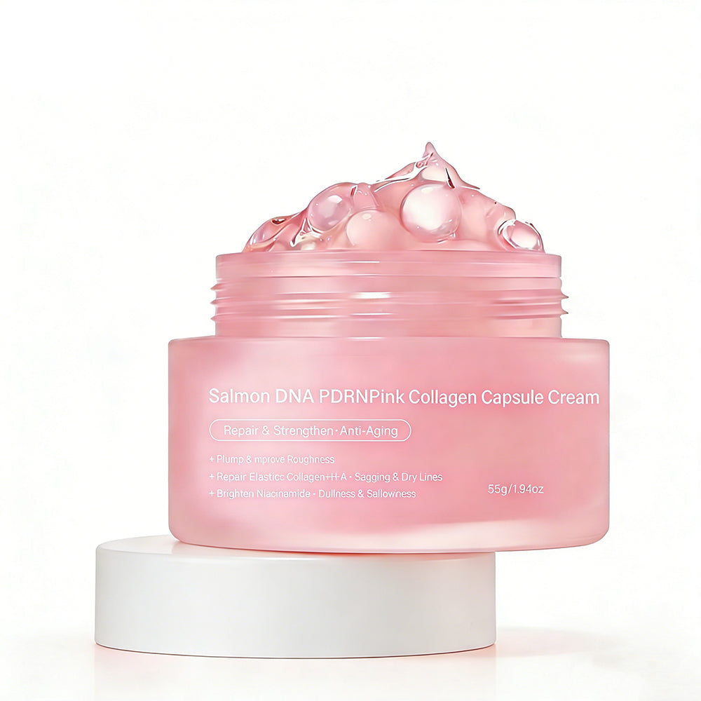 Salmon DNA PDRN Pink Collagen Capsule Night Cream