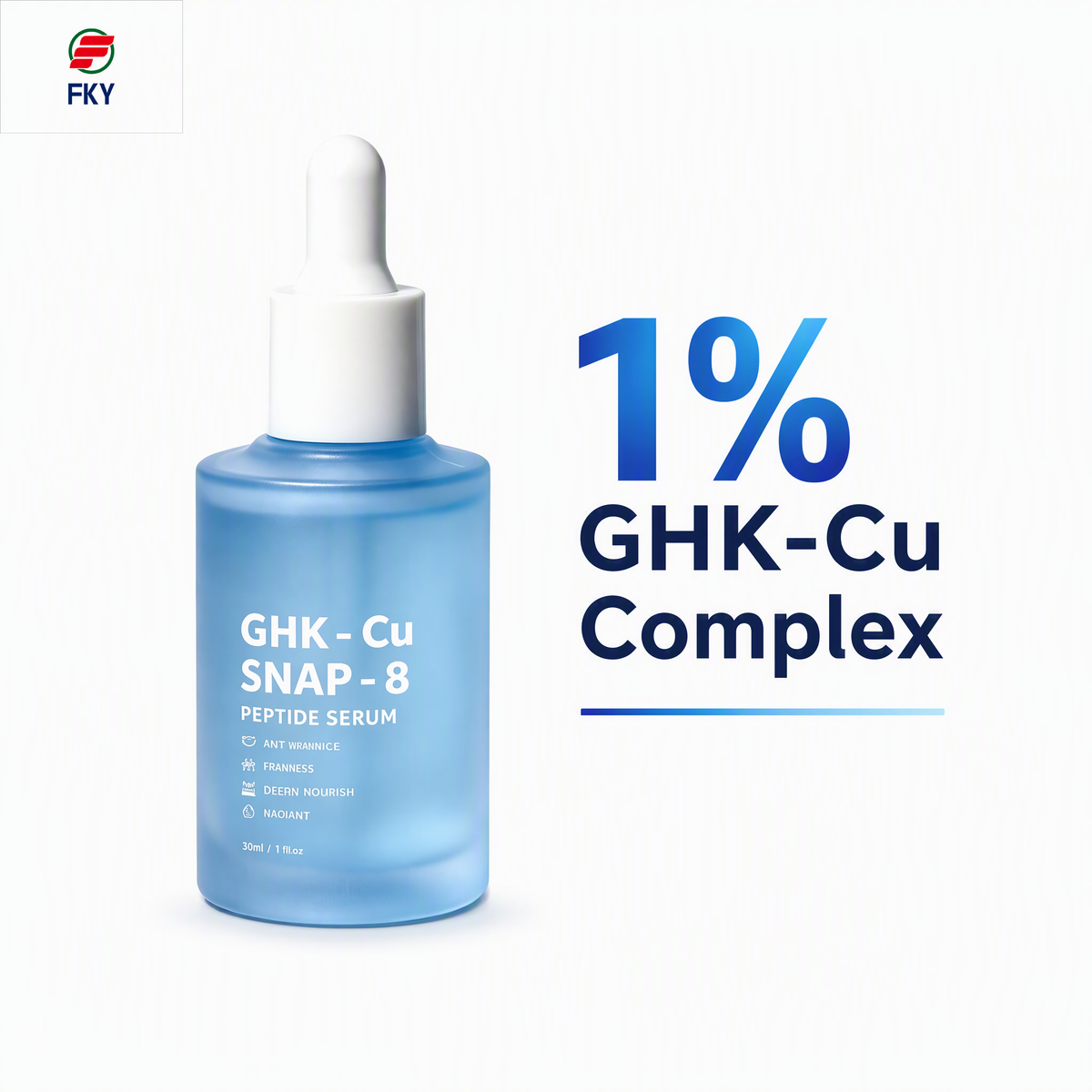 GHK-Cu & Snap-8 Peptide Serum for Firmer Skin