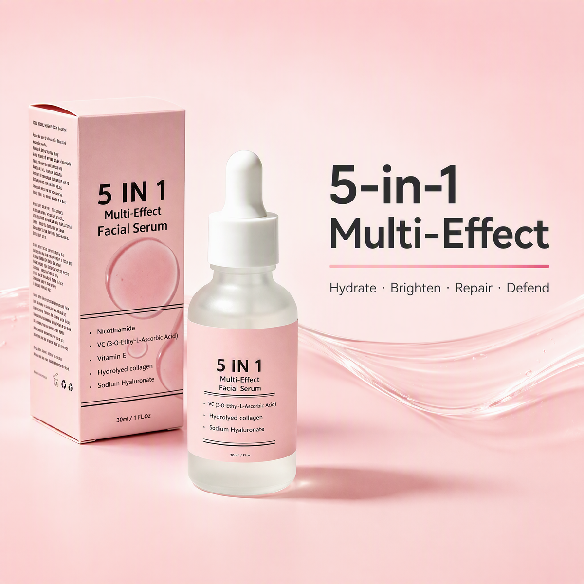 5-in-1 Hyaluronic Acid Intense Hydration Serum