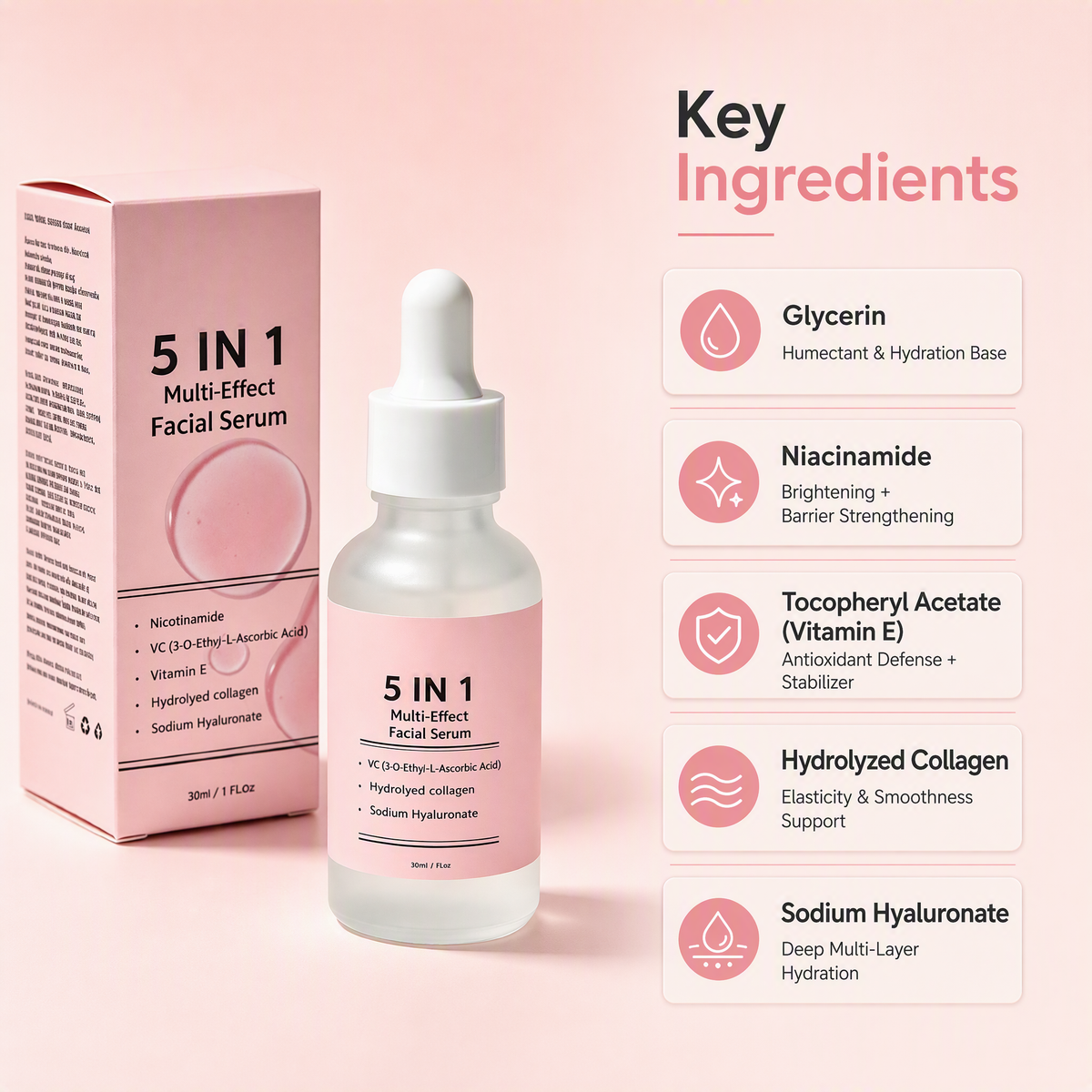 5-in-1 Hyaluronic Acid Intense Hydration Serum