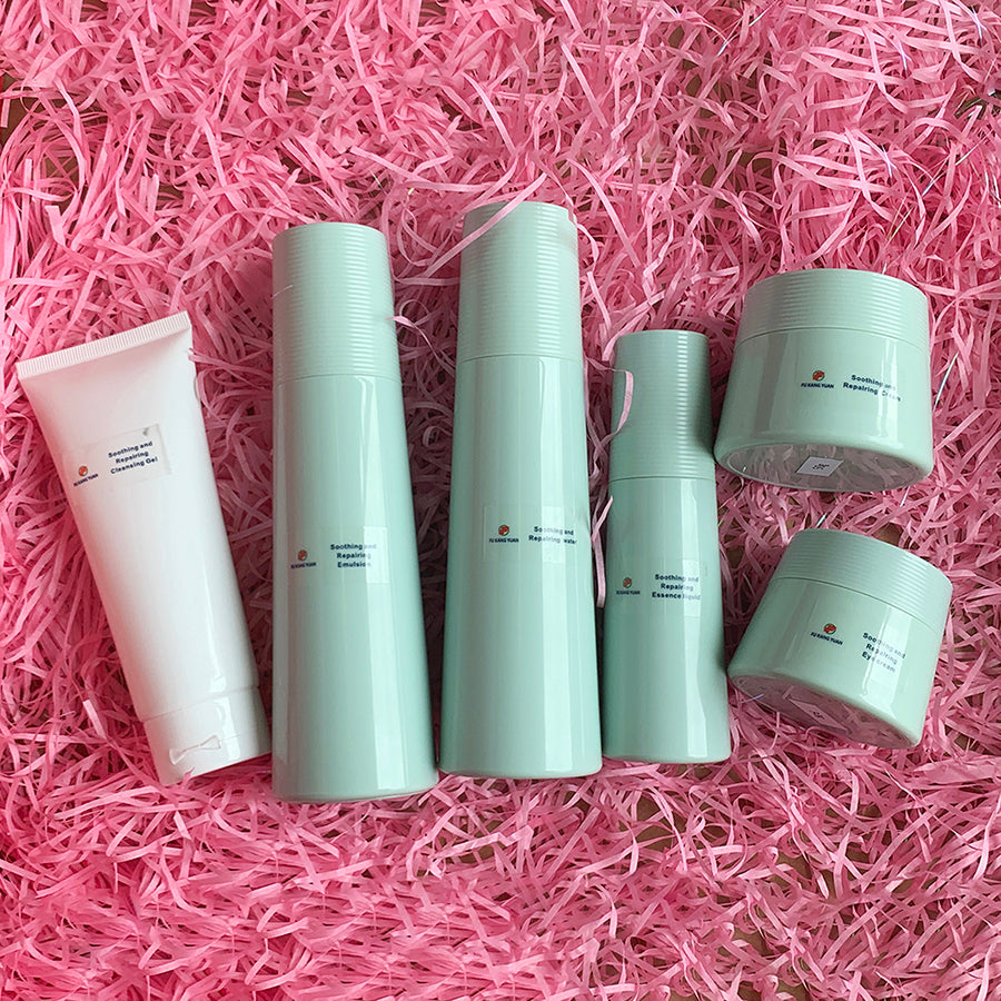 6-Step Skin Care Set - Soothing with Gentian Root