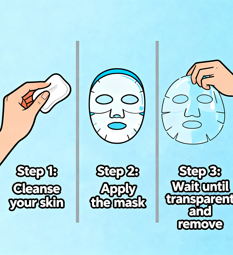 Bio Collagen 3-Zone Mask Set – Face, Eyes & Neck