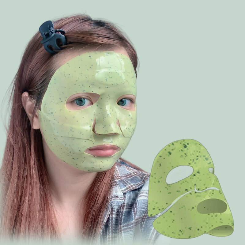 Green Tea Collagen Facial Mask – Firming & Soothing