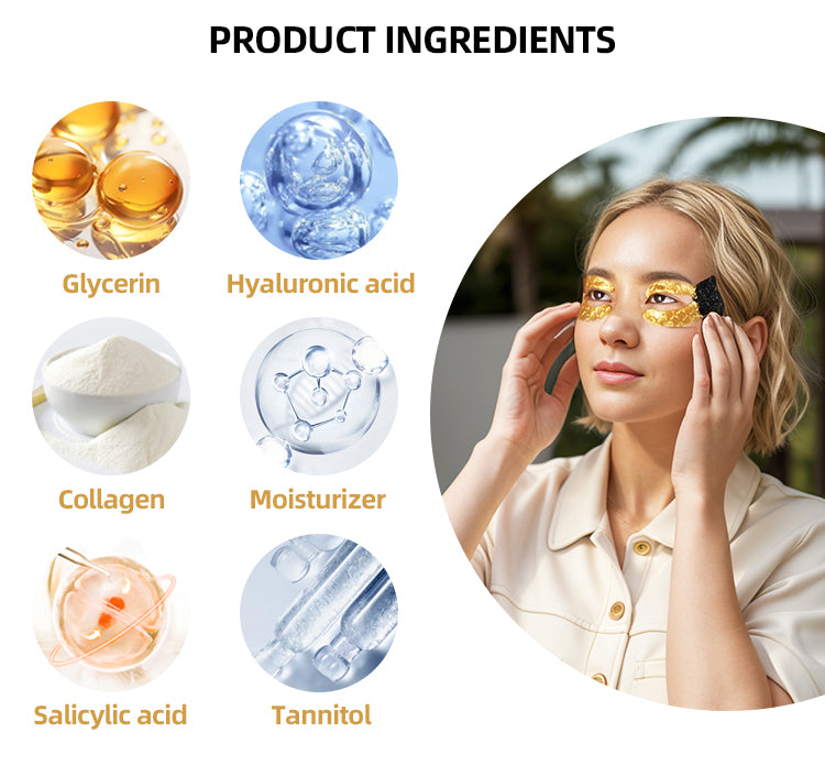 Dissolvable Hyaluronic Acid Collagen Under Eye Patch