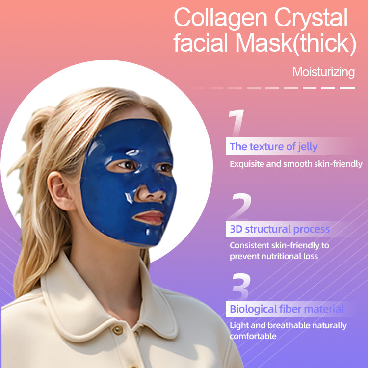 24K Gold Collagen Crystal Mask with Hyaluronic Acid