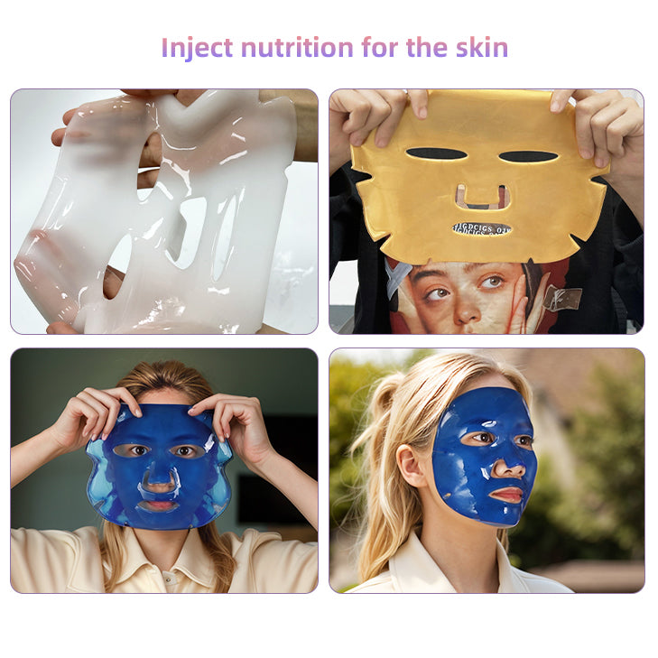 24K Gold Collagen Crystal Mask with Hyaluronic Acid