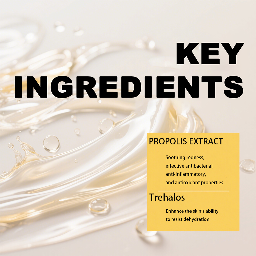 Propolis Facial Mask – Crystal Gel Sheet, Moisturizing